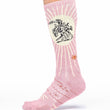 Load image into Gallery viewer, Fringe Bucking Dusty Pink Performance Socks
