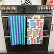 Load image into Gallery viewer, HoeDown: Double-Sided Hand Towel: White / 17x27 in / Hand Towel
