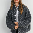 Load image into Gallery viewer, High Pile Fleece Puffer Jacket - BMJ7831: OLIVE / TAUPE / S
