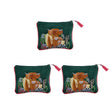 Load image into Gallery viewer, HIGHLAND COW POUCH 6x8
