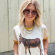 Load image into Gallery viewer, The Vintage Donkey Ringer Tee  : L
