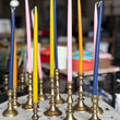 Load image into Gallery viewer, Medium Cast Aluminum Taper Holder
