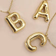 Load image into Gallery viewer, W 18K STAINLESS STEEL TARNISH FREE  INITIAL NECKLACE | 80N650: W
