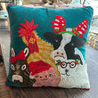Load image into Gallery viewer, Holiday Embrodiered Pillow
