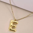 Load image into Gallery viewer, R 18K STAINLESS STEEL TARNISH FREE  INITIAL NECKLACE | 80N650: R
