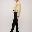 Load image into Gallery viewer, 36341J - Long Live Cowgirls Patch Twill Denim Jacket: TAUPE / L
