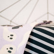 Load image into Gallery viewer, Black Licorice: Double-Sided Hand Towel: Black/White / 17x27 in / Hand Towel
