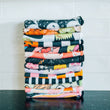 Load image into Gallery viewer, Black Licorice: Double-Sided Hand Towel: Black/White / 17x27 in / Hand Towel
