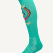 Load image into Gallery viewer, Lucky Living Island Cowgirl Turquiose Performance Socks
