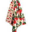 Load image into Gallery viewer, Berries &amp; Cherries: Reversible Hand Towel: Cream / 19x29 / Hand Towel
