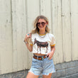 Load image into Gallery viewer, The Vintage Donkey Ringer Tee  : M
