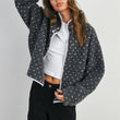 Load image into Gallery viewer, High Pile Fleece Puffer Jacket - BMJ7831: OLIVE / TAUPE / M
