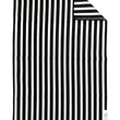 Load image into Gallery viewer, Black Licorice: Double-Sided Hand Towel: Black/White / 17x27 in / Hand Towel
