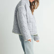 Load image into Gallery viewer, FLOAR QUILTED JACKET WITH LIGHTWEIGHT BOHO PRINT - BMJ7514: MAUVE / IVORY / M
