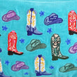 Load image into Gallery viewer, COWBOY HAT &amp; BOOT WORLD POUCH 6x8
