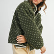 Load image into Gallery viewer, High Pile Fleece Puffer Jacket - BMJ7831: OLIVE / TAUPE / L
