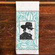 Load image into Gallery viewer, Johnny Cash Kitchen Tea Towel Flour Sack Cotton
